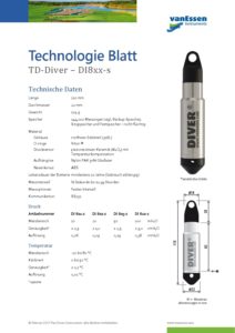 TD Diver DI8xx Tech Sheet preview
