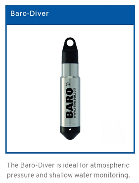 Baro Diver atmospheric pressure sensor