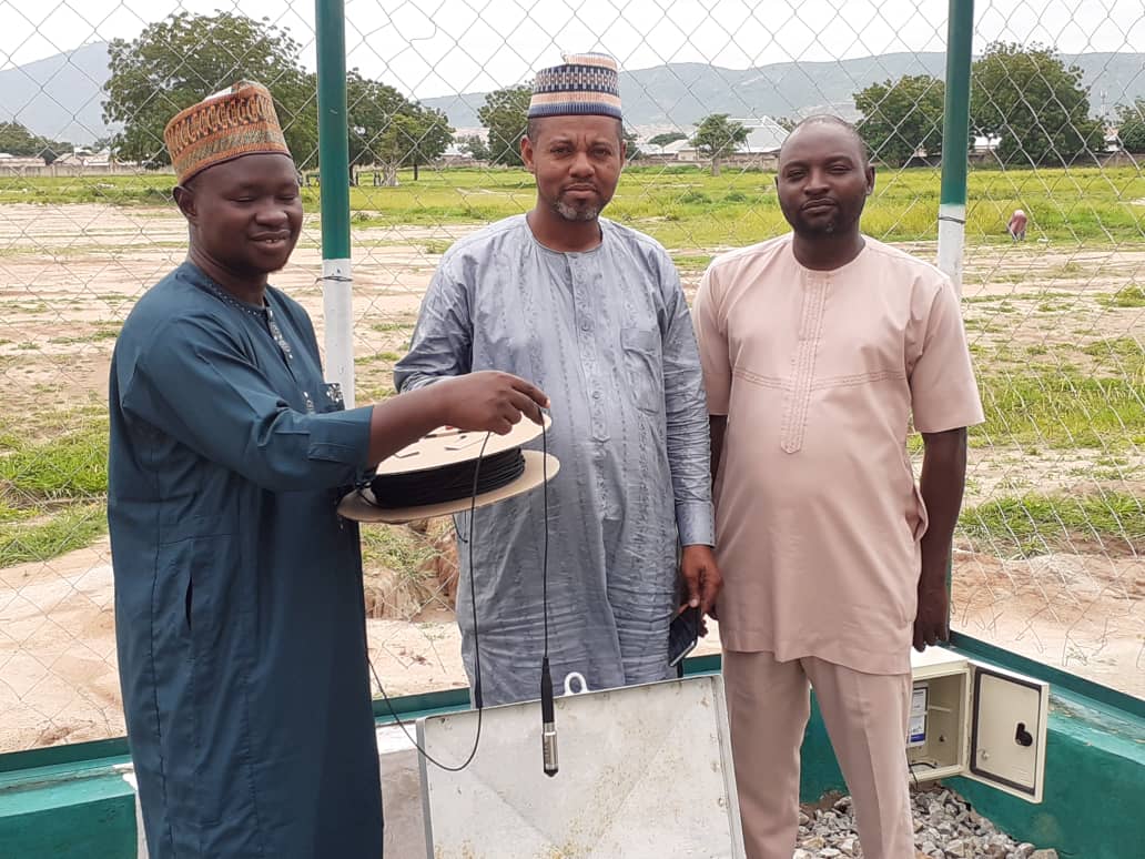 Groundwater monitoring field installation with Diver-Link