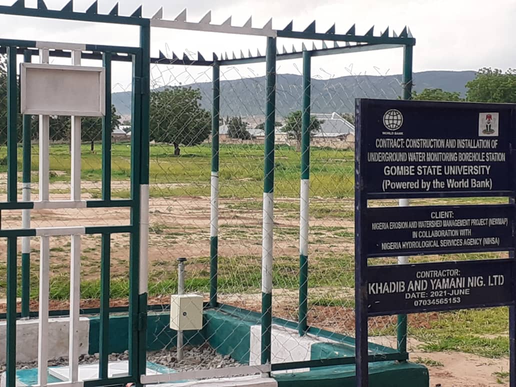 Diver Hub telemetric groundwater monitoring station Nigeria