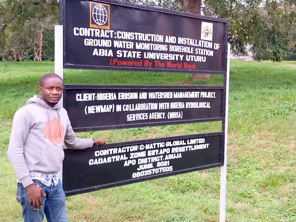 Groundwater borehole monitoring equipment commissioning