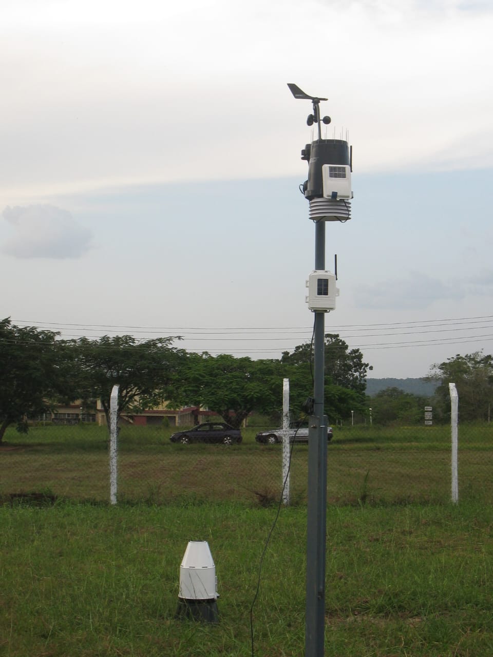 Environmental monitoring equipment field deployment Nigeria