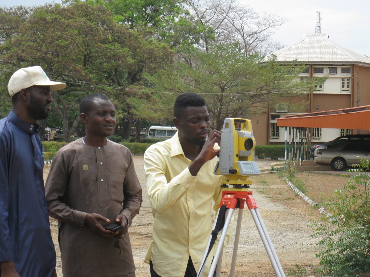 Total Station training at Lower Niger River Basin Development Authority