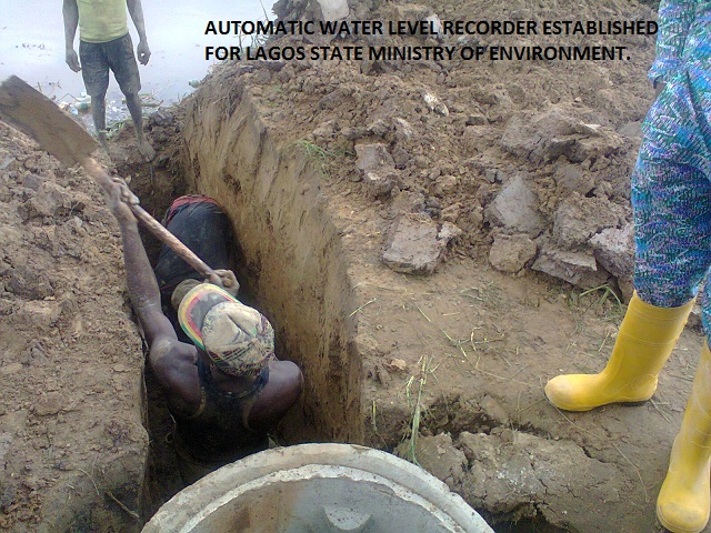 Automatic water level recorder Lagos State